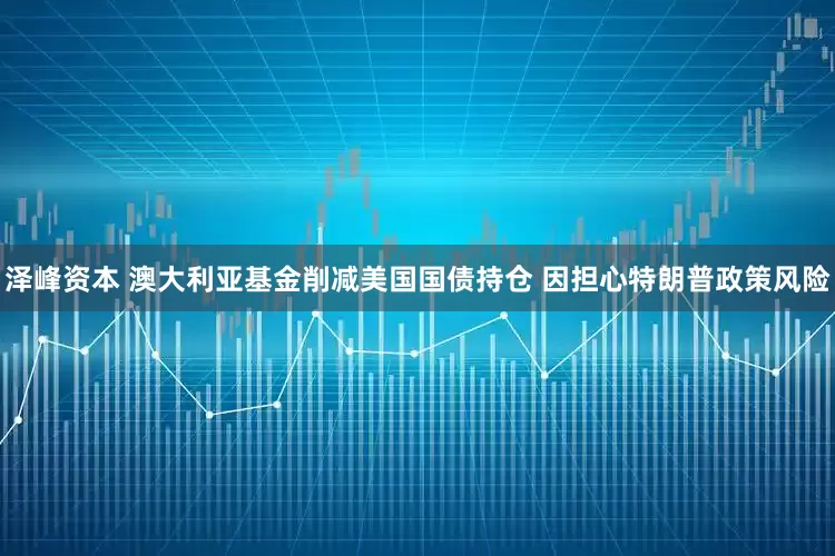 泽峰资本 澳大利亚基金削减美国国债持仓 因担心特朗普政策风险