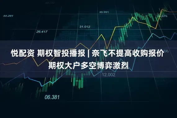 悦配资 期权智投播报 | 奈飞不提高收购报价 期权大户多空博弈激烈
